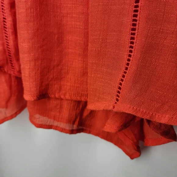 John Paul Richard Midi Flowy Dress with Lace Detail  Size Small - Picture 2 of 8